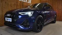Blåmetal Brugt 2020 Audi e-tron S-Line SUV | 389.800 kr. (God pris)