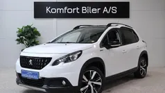 Hvid Brugt 2018 Peugeot 2008 GT-line SUV | 89.900 kr. (Fair pris)