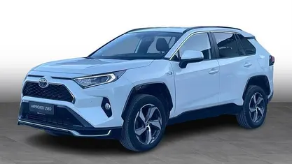 Pearl white Brugt 2021 Toyota RAV4 Hybrid Comfort SUV | 354.900 kr. (God pris)