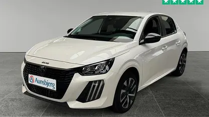 Brugt Peugeot e-208 Style 100 kW (136 HK) 2025 Hvid Hatchback