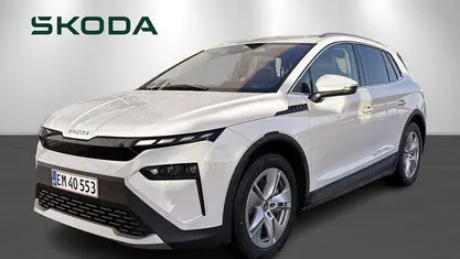 Hvidmetal Brugt 2025 Skoda Elroq SUV | 344.900 kr. (Fair pris)