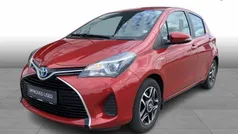 Barcelona red Brugt 2016 Toyota Yaris Hybrid H2 Hatchback | 84.900 kr. (Fair pris)
