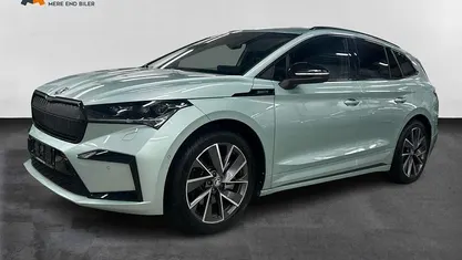 Brugt Skoda Enyaq iV SportLine 150 kW (204 HK) 2022 Grønmetal SUV