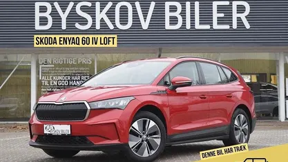 Brugt Skoda Enyaq iV Loft 131 kW (179 HK) 2022 Rødmetal SUV