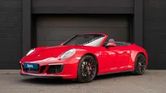 Rød Brugt 2018 Porsche 911 Carrera 4 GTS Cabriolet | 12.773 kr.