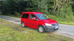 Rød Brugt 2013 VW Caddy Trendline MPV | 59.800 kr. (Fair pris)