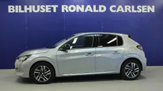 Sølvmetal Brugt 2023 Peugeot 208 Allure Hatchback | 154.900 kr. (Fair pris)