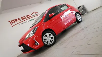 Rød Brugt 2019 Toyota Yaris T2 Hatchback | 74.800 kr. (Fair pris)