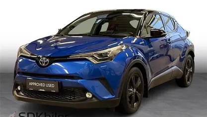 Brugt Toyota C-HR Multidrive S 122 HK (89 kW) 2017 Hydro blue/astral black SUV