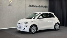 Hvid Brugt 2023 Fiat 500e Icon Hatchback | 128.900 kr. (Fair pris)