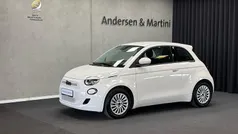 Hvid Brugt 2023 Fiat 500e Icon Hatchback | 128.900 kr. (Fair pris)