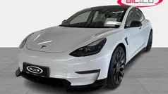 Hvid Brugt 2022 Tesla Model 3 Performance Sedan | 279.900 kr. (Fair pris)