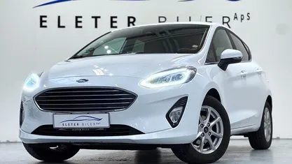 Hvid Brugt 2020 Ford Fiesta Titanium Hatchback | 79.900 kr. (God pris)
