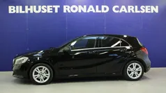 Sort Brugt 2017 Mercedes A200 Hatchback | 164.900 kr. (Dyr)