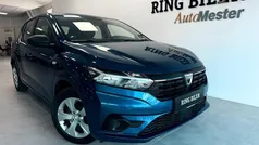 Blå Brugt 2021 Dacia Sandero Essentiel Hatchback | 109.800 kr. (Fair pris)