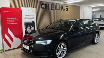 Sort Brugt 2018 Audi A6 S-Line Stationcar | 219.500 kr. (Fair pris)