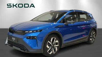Blåmetal Brugt 2025 Skoda Elroq SportLine SUV | 349.900 kr.
