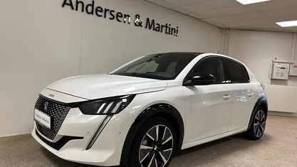 Brugt Peugeot e-208 GTi 100 kW (136 HK) 2020 Hvid Hatchback