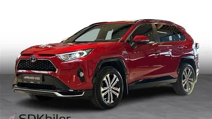 3u5 flame red Brugt 2021 Toyota RAV4 Hybrid Comfort SUV | 349.900 kr. (God pris)