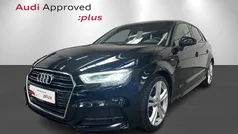 Sort Brugt 2019 Audi A3 Sportback Sport Hatchback | 199.900 kr. (Fair pris)