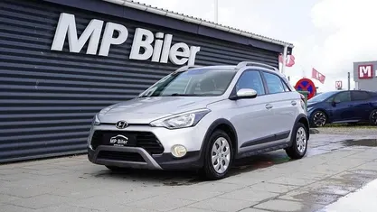 Sølvmetal Brugt 2017 Hyundai i20 Active Cross Hatchback | 74.900 kr. (Fair pris)