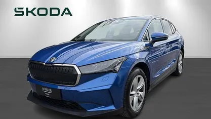 Brugt Skoda Enyaq iV Loft 150 kW (204 HK) 2023 Blå SUV