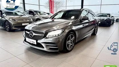 Gråmetal Brugt 2020 Mercedes C220 AMG line Stationcar | 259.700 kr. (God pris)