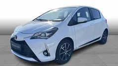 Hvid Brugt 2019 Toyota Yaris T3 Hatchback | 109.995 kr. (Fair pris)