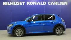 Blåmetal Brugt 2023 Peugeot e-208 Allure Hatchback | 164.900 kr. (Fair pris)