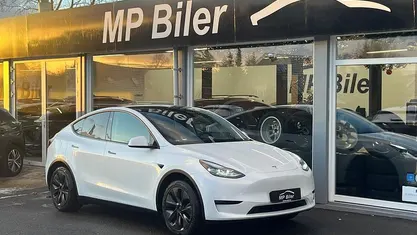 Brugt Tesla Model Y Long Range RWD 255 kW (347 HK) 2025 Hvidmetal SUV