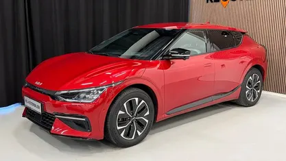 Brugt Kia EV6 GT-Line 168 kW (229 HK) 2022 Rødmetal SUV