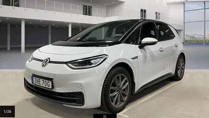 Hvid Brugt 2022 VW ID.3 Pro Performance Hatchback | 179.900 kr. (Fair pris)