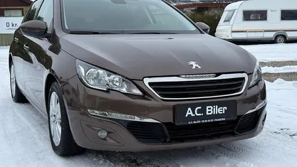 Brugt Peugeot 308 Active 125 HK (91 kW) 2014 Brunmetal Hatchback