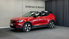Rødmetal Brugt 2021 Volvo XC40 R-Design SUV | 284.800 kr. (Fair pris)