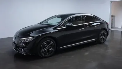Sort Brugt 2025 Mercedes EQE350 AMG line Sedan | 499.900 kr. (Fair pris)