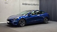 Blå Brugt 2022 Tesla Model 3 Sedan | 219.900 kr. (Fair pris)