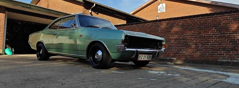 Grøn Brugt 1968 Opel Rekord Coupe | 95.000 kr. - Billede 1/4