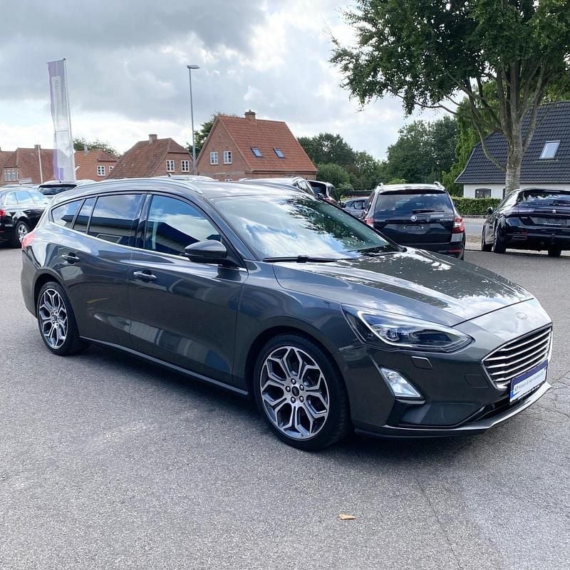 Gråmetal Brugt 2019 Ford Focus Titanium Stationcar | 134.900 kr. (Fair pris) - Billede 1/4