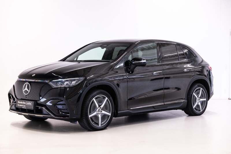Farve: sortmetal Brugt 2024 Mercedes EQE350 SUV AMG SUV | 639.900 kr. - Billede 1/4