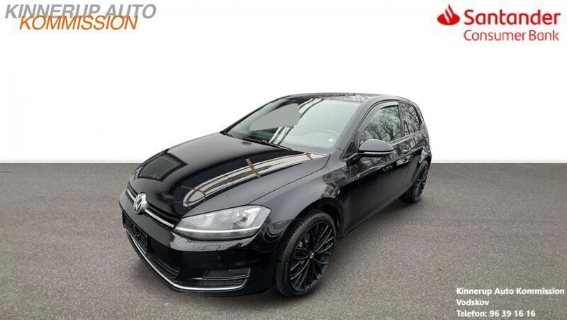 Sort Brugt 2013 VW Golf VII Highline Hatchback | 94.900 kr. - Billede 1/4