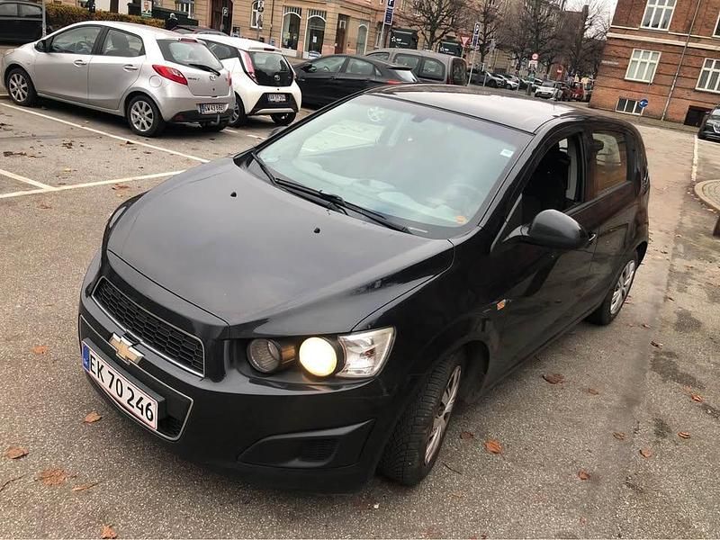 Brugt Chevrolet Aveo LTZ 86 HK (63 kW) 2014 Sort Hatchback