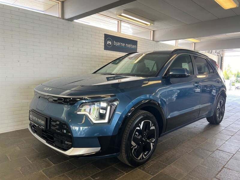 Blåmetal Ny 2024 Kia e-Niro SUV | 301.999 kr. (Fair pris) - Billede 1/4