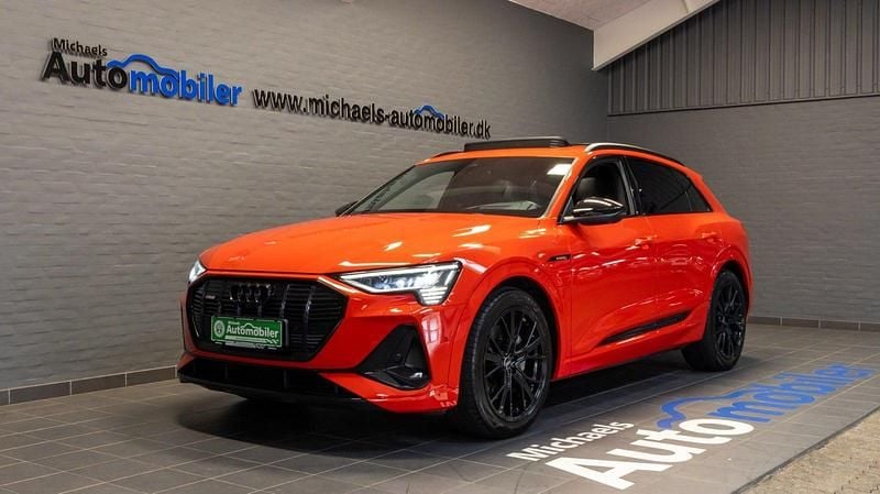 Rød Brugt 2022 Audi e-tron S-Line SUV | 434.900 kr. (Dyr) - Billede 1/4
