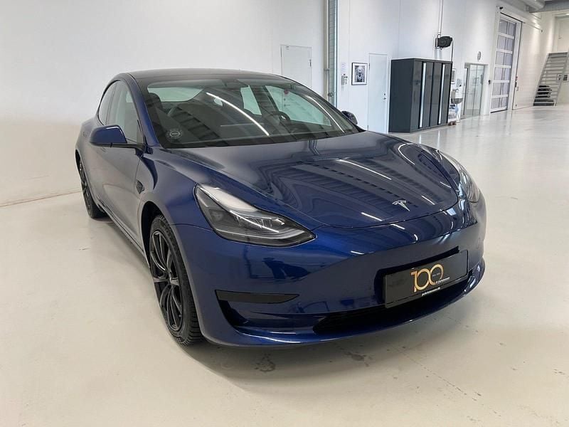 Brugt Tesla Model 3 RWD 208 kW (283 HK) 2022 Farve: blå Sedan