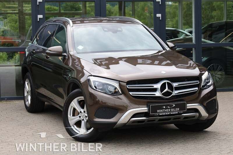 Brunmetal Brugt 2015 Mercedes GLC220 SUV | 259.900 kr. (Fair pris) - Billede 1/4