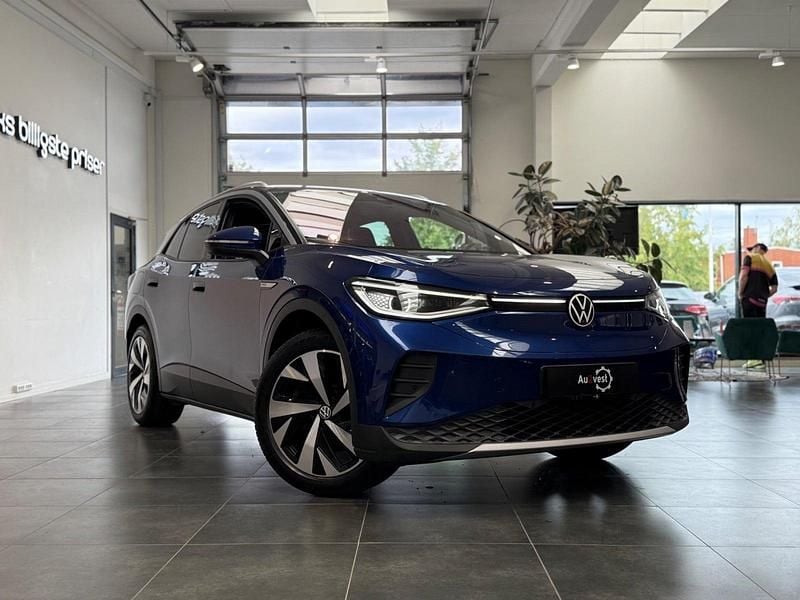 Blåmetal Brugt 2021 VW ID.4 Pro Performance SUV | 232.799 kr. (Fair pris) - Billede 1/4