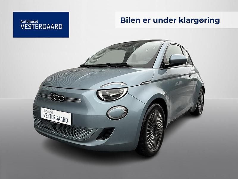 Blå Brugt 2021 Fiat 500e Icon Cabriolet | 148.700 kr. (Fair pris) - Billede 1/4