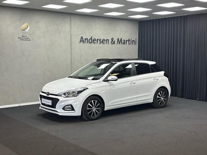 Hvid Brugt 2019 Hyundai i20 Trend Hatchback | 108.800 kr. (Lidt for dyr) - Billede 1/4