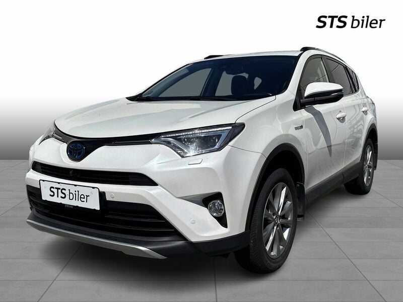 Pearl white Brugt 2016 Toyota RAV4 H4 SUV | 179.995 kr. (Lidt for dyr) - Billede 1/3