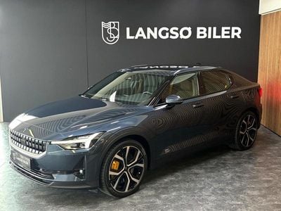 Blåmetal Brugt 2021 Polestar 2 Performance Sedan | 249.500 kr. (Fair pris)